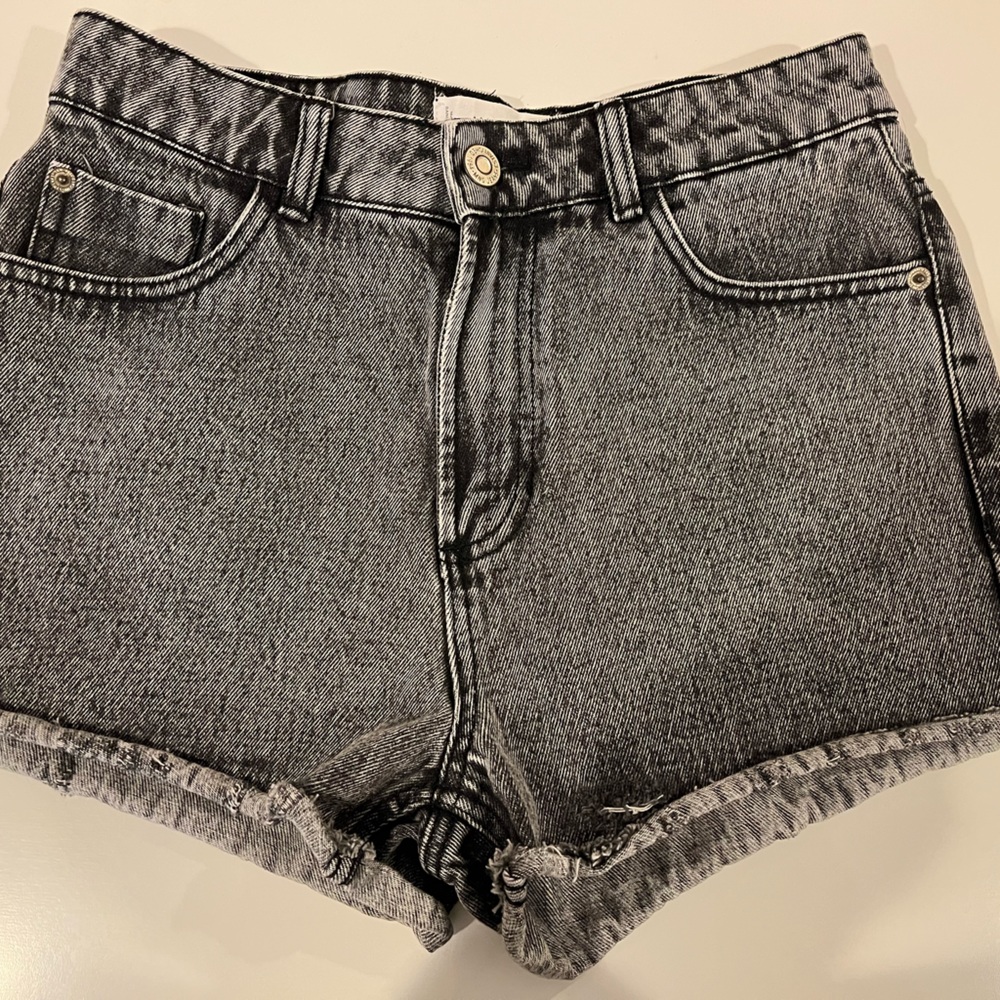 Mango 100% cotton high waist shorts, Size EUR36/US4